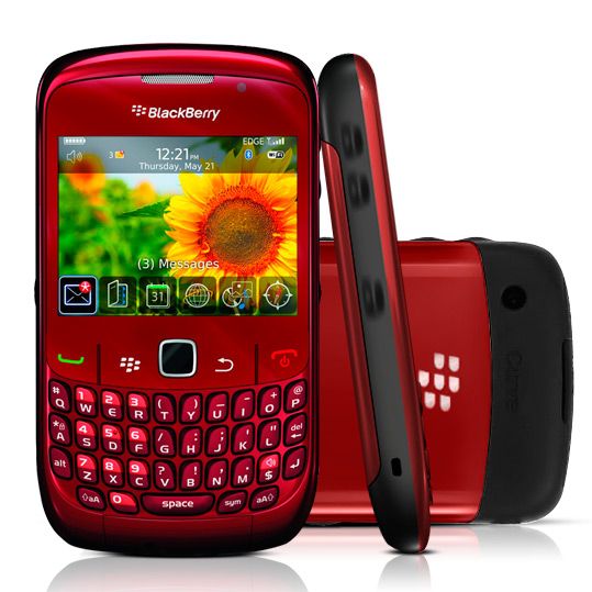 Celular BlackBerry 8520 Curve - Vermelho